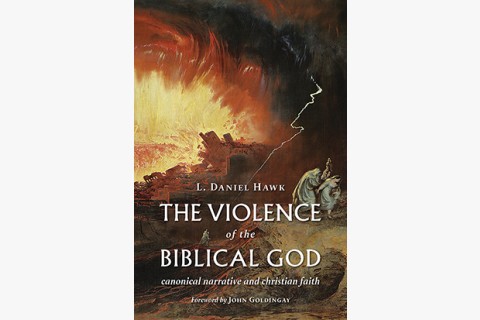 image of book on God and violence in the Bible