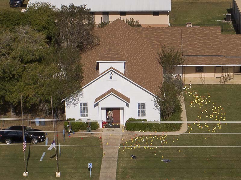 church shooting evidence